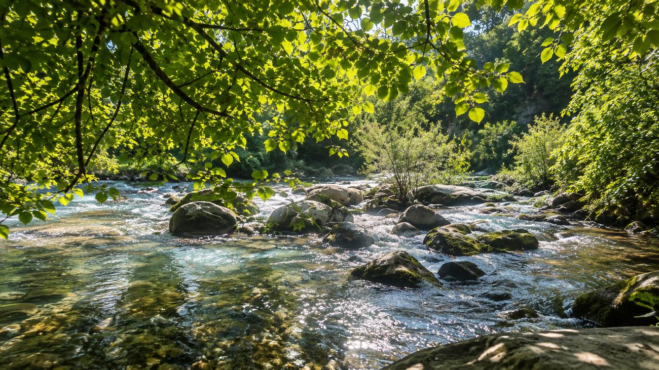 La rivière au Chaos du Chéran